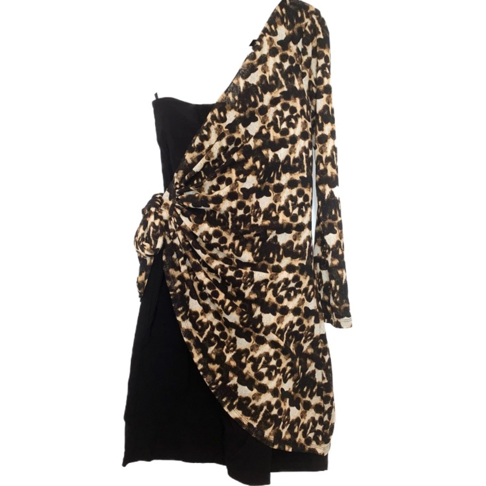 Patricia Field One Shoulder Cocktail Dress
